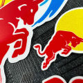 Motorcycle Red Bull Sticker Logo Car Motorcycle Body Fuel Tank Helmet Decal Reflective Waterproof Decoration. 