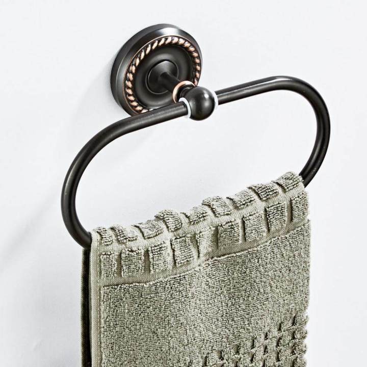 Brass%20Towel%20Ring%20Hand%20Rack%20Wall%20Mounted%20Bathroom%20Towel%20Rack%20White%20-%20Image%2010