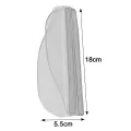 2Pcs Universal Flexible PVC Car Back Mirror Eyebrow Rain Cover Car Accessories Rearview Mirror Rain Shade Rainproof Blad(color:brown). 