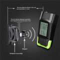 Bicycle Speed Meter 3 in 1 USB Rechargeable Cycle Computer with Headlight and Horn Accessories Bicycle Accessories. 