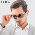 OQ BOGA 9 Styles Aluminum Alloy Metal Rimless Unisex Aviator Sunglasses Men Woman Outdoor Driving Explosion-proof Polarized Sun Glasses UV400. 