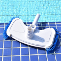 Swimming Pool Vacuum Head Brush Cleaner Float Curved Suction Head Pool Cleaning Brush Head Pond Fountain Cleaning Tool Parts. 