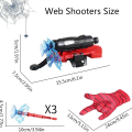 Disney Spider Man Transmitter,  Launcher Glove, Spider Spider Spider Shooter, Spiderman Glove Launcher Toys, Spider Launcher Glove, Educational Toys for Kids. 
