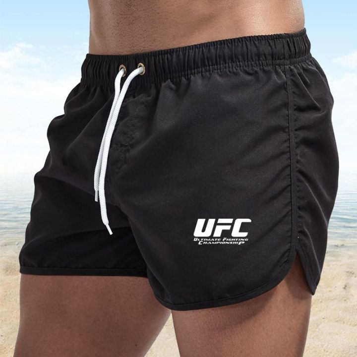 Summer Shorts Micro Elastic Shorts Men and Women Loose Leisure Training Fitness Night Running Handsome Home Travel University Style