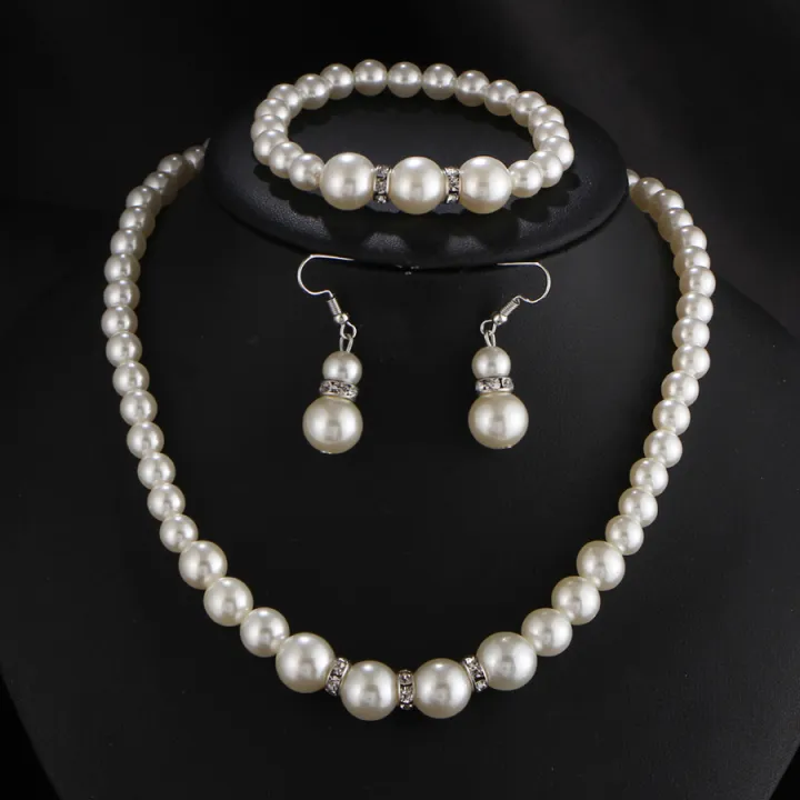 %E3%80%90LuxeGlow%E3%80%91Lacoogh%20Trendy%20Jewelry%20Sets%20for%20Women%20White%20Crystal%20Faux%20Pearls%20Necklace%20Earrings%20Bracelets%20Fashion%20Round%20Party%20Jewelry%20-%20Image%204