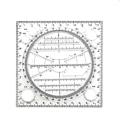 Multifunctional Drawing Template Art Design Construction Drafting Scale Ruler ANLAN. 