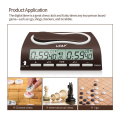 LEAP Chess Clock ABS Advanced Digital Chess Timer Chess Clock with 7 Type 38 Timing Set Modes Clock Chess Timer. 