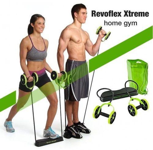 Revoflex Xtreme Abdominal Trainer Resistance Workout Machine Home Gym Exercise