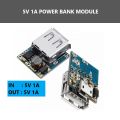 Power Bank module USB Step up converter or Boost converter module 3.7v to 5v 1A module Bi-directional 18650 battery charger module. 