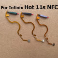 Fingerprint Sensor Home Button Menu Touch ID Scanner Ribbon Connector For Infinix Hot 11s NFC X6812 X6812B Flex Cable. 