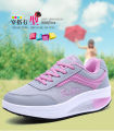 【ZIME】Women Casual Shoes Outdoor Sports Shoes Ladies Increased Rocking Shoes Breathable Sports Shoes. 