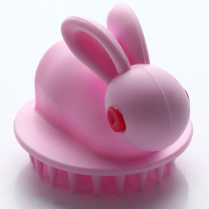 Silicone Shampoo Hair Head Body Scalp Massage Brush Comb Bath Massage Brush Daraz.lk