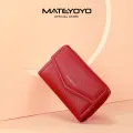 MATEYOYO Women's Wallet Simple Fashion Purse Large Capacity Money Bag Multifunctional Clutch Wallet PU Leather Card Wallet Zipper Coin Pocket. 