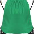 Drawstring Backpack Cinch Sack Rucksack for Adults Kids Hiking Green. 