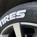 【Miga Plaza】Toyo Tires Proxes Stickers 3D Lettering Wheel Logo Car Sticker Tuning Decals Styling Accessories DIY Car Styling. 