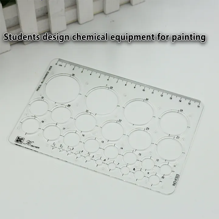 【SkinHorizon】Transparent Ruler Students Rulers Measuring Tool Template ...
