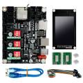 JDXHLAU MKS DLC32 32Bits GRBL Offline Controller TS35-R LCD Display for CNC3018 Upgrade Kit, CNC Engraving Machine. 