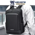 MENSPE Bag Men Laptop Backpack Travel Backpack Business Bag Fashion College Backpack USB Charging Casual Shoulder Bag Anti Theft Backpack Multi Layer Design Large Capacity School Bag Camping Bag. 