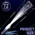 【Lumvis】Colorful optical fiber stick, star moon stick, glow stick, glow stick, magic stick, glitter stick, acrylic bubble star. 