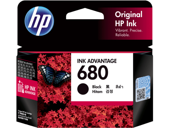 HP 680 Ink Advantage Black Ink Cartridge – F6V27AA