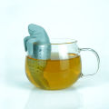 Manatee Shape Tea Strainer, Silicone Tea Infuser, Cute Loose Leaf Teapot, Gift For Tea Lovers, 1 Loose Leaf Tea Strainer. 