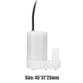 Submersible Water Pump Mini DC3-5V 100L/H Silent Aquarium Fish Tank Accessories - 100-200mA - H.Max :0.8m -Suitable for Arduino and ESP Projects. 