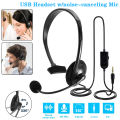 Usb Headset With Mic Noise Cancelling Audio Controls Usb Headphone For Computer Lap Business Call Center. 