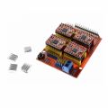cnc shield v3 engraving machine / 3D Printer / + 4pcs A4988 driver expansion board for Arduino. 