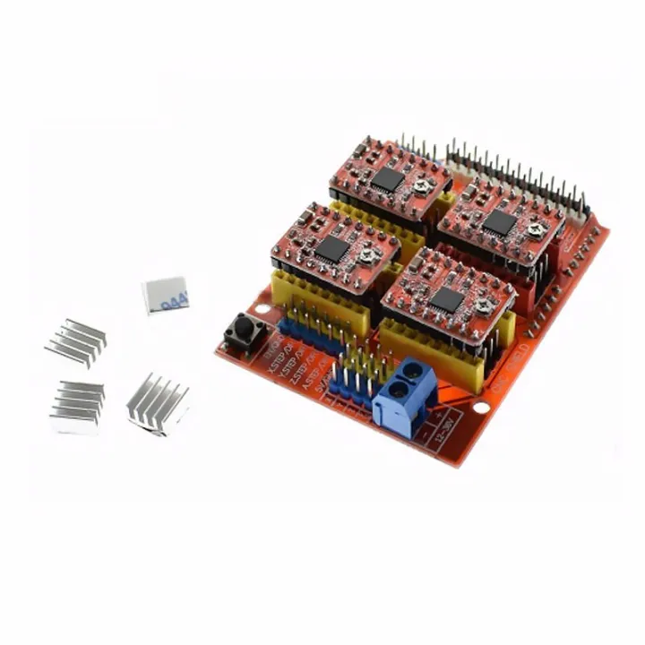 cnc%20shield%20v3%20engraving%20machine%20/%203D%20Printer%20/%20+%204pcs%20A4988%20driver%20expansion%20board%20for%20Arduino%20-%20Image%203
