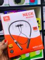 JBL High Quality Wireless Neckband TWS Premium Quality Wireless Neckband Headset Headphones Stereo Mic Earphone Headphone  AirPods True Wireless neckband. 