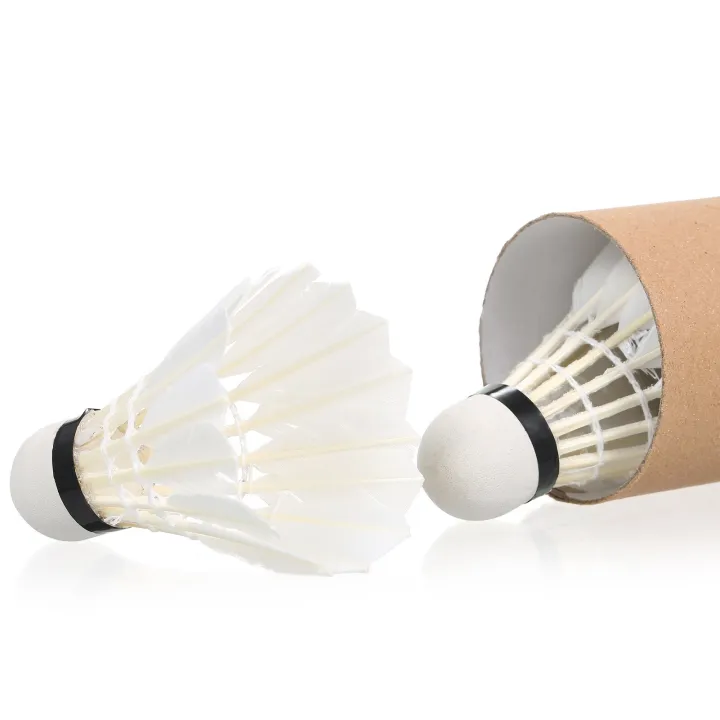 Duck%20Feather%20Feather%20Shuttlecock%20Foam%20Ball%20Head%20White%20Badminton%20for%20Outdoor%20Primary%20Training%20Amateur%20Activities%20-%20Image%202