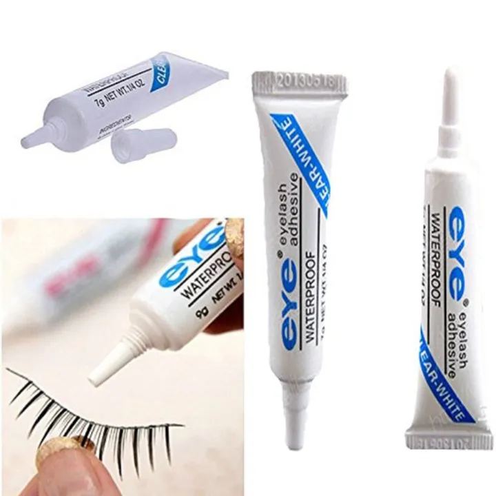 Duo Eyelash Glue waterproof clear -white 7g