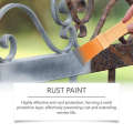 Jaysuing gray anti rust for home use, waterproof, sun resistant, wear-resistant paint, refurbished, sturdy metal paint. 