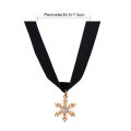 Collar Neckle Rhinestone Heart Dangle Clavicle Neckle. 