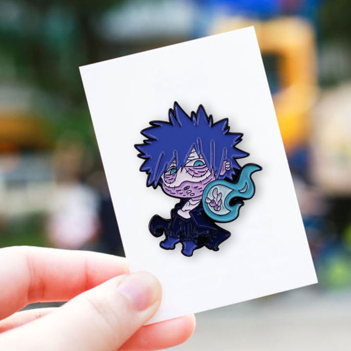 Boku%20No%20Heroes%20My%20Hero%20Academia%20Villain%20Blueflame%20Dabi%20Brooch%20BNHA%20Anime%20Male%20enamel%20pin%20Badge%20-%20Image%203