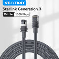 Vention Cat5e Ethernet Cable Starlink Generation 3 1000Mbps 100MHz Fast RJ45 Network Cable Thick Cores Ethernet Patch Cable for Laptop  Network Terminal CAT 5e Lan Cable. 