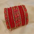 Beaded Bangle Set (Fashion Bangles). 