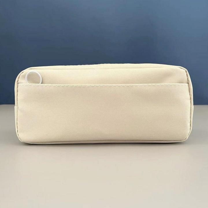 Zippered%20Pencil%20Case%20Kawaii%20Pencils%20Container%20Black%20Beige%20Stationery%20Bag%20for%20Classroom%20Office%20Use%20Organizer%20-%20Image%202