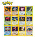 Pokémon Gym Single Flash Cards Blaine's Charizard Erika's Clefable Trainer Energy Game Collection Cards Kids Toys. 