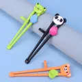 1/3Pair Cartoon Animal Eating Safety Kids Practice Chopsticks Tableware Beginner Learning Training Chopsticks. 