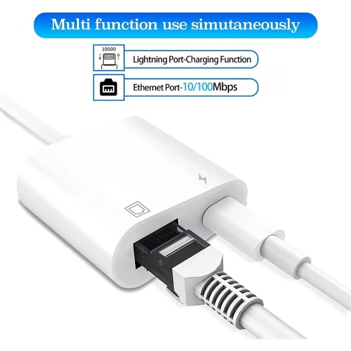 Lightning%20to%20Ethernet%20Adapter,RJ45%20Ethernet%20LAN%20Network%20Adapter,%20Plug%20and%20Play,%20Supports%20100Mbps%20Ethernet%20Network%20with%20Charge%20Port%20-%20Image%204