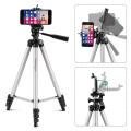 Tripod 3110 Tripod With Free Phone Holder Clip - 360 Rotation High Quality Portable Camera Stand Mobile Phone Holder NN. 