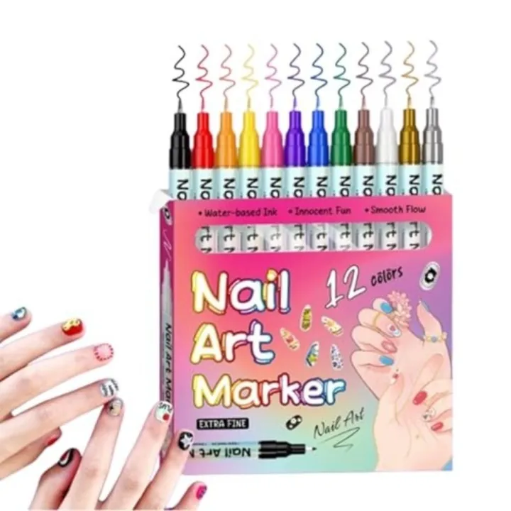Hot%2012/24%20Colors%20Nails%20Art%20Marker%20Pens%20Waterproof%20Quick%20Dry%20Acrylic%20Paint%20Pen%20Art%20Nail%20Decoration%20Nail%20Art%20Pens%20Set%20for%20Nail%20Decoration%20-%20Image%207
