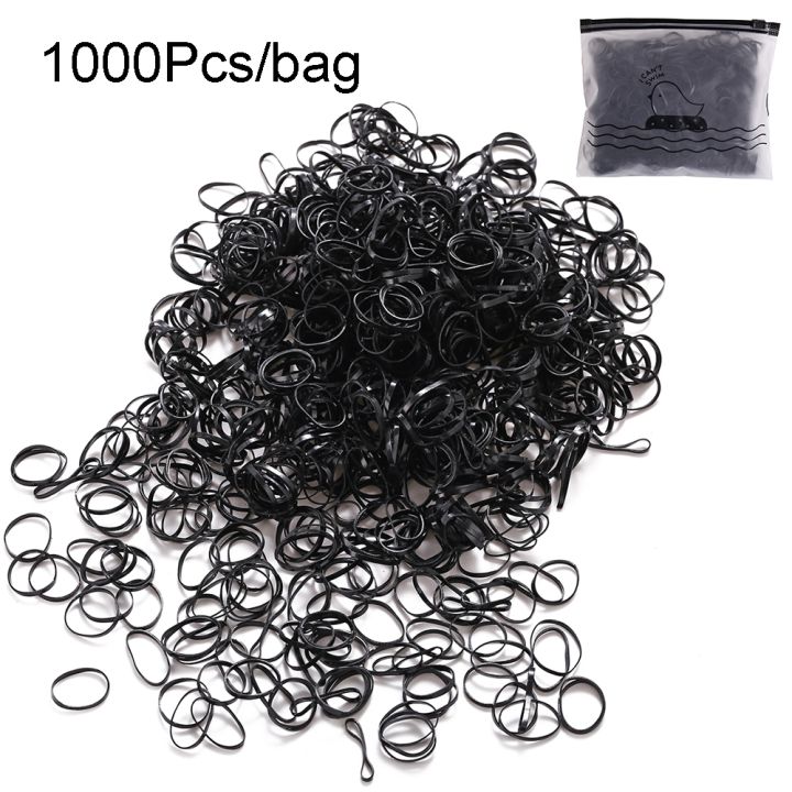 1000/100/30Pcs/set Korean Fashion Baby Hair Band Colorful Rubber Band Ponytail Hair Tie Girls Hair Accessories Headdress