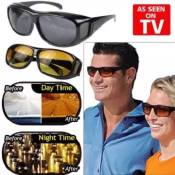 HD Vision Wrap around Double Glass Day and Night Vision  – As seen on TV