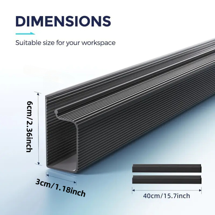 1PC%2040cm/15.75inch%20J-shaped%20channel%20cable%20management%20system,%20flexible%20plastic%20wire%20tray,%20used%20for%20cable%20sorting%20and%20management%20-%20Image%202