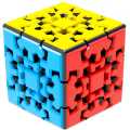 Gear Cube 3x3x3 ZC Magic Puzzle 3x3 Gear Wheel Rubik's Cube Toy Sticker less Whole Sale Price Easy Learning Smart Wisdom Magical Cube. 