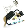 Ezip Universal H4 M6 LED Headlight Bulb High Beam Low Beam Ultra Bright White Light SMD CREE (20W - 12V). 