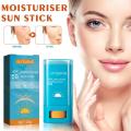Moisturizing Sunscreen Stick SPF 50+ Light Non-stick Waterproof Sweat-proof UV Protection Uniform Complexion Face Protection. 