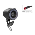 QD228 LED Headlight Scooter E-Bike Waterproof Connector Front Light with Horn Accessories. 